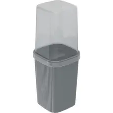 PORTA ESCOVA 380 ML CLASSIC FRISOS - 7,8 X 20,5 CM