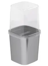 PORTA ESCOVA 420ML DEC METALIZADO