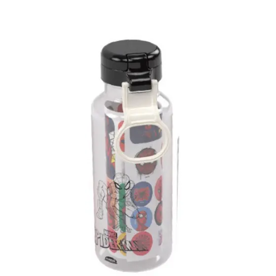 GARRAFA FUN 600 ML ABRE FACIL HOMEM ARANHA