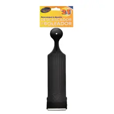 Descascador e Boleador Preto Blister Ideal para Cortar Modelar e Decorar Legumes Frutas na Cozinha