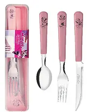 DISNEY - ESTOJO PORTA TALHER 4 PCS MINNIE