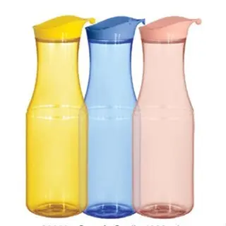 Garrafa Sottile 1200ml Plástico Colorida Tampa Rosca Uso Diário