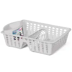 SECADOR DE PRATOS LUXURY BRANCO 53,5X36X12 CM - P/ 11 PRATOS