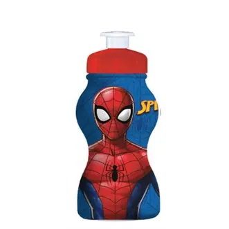 Garrafa Sleeve 250ml Spider-Man Ideal para Crianças Escola Passeios e Uso Diário