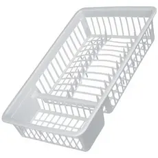 Escorredor de Pratos 440x335x50mm Plástico Resistente Ideal para Pia Cozinha e Lavagem de Louças