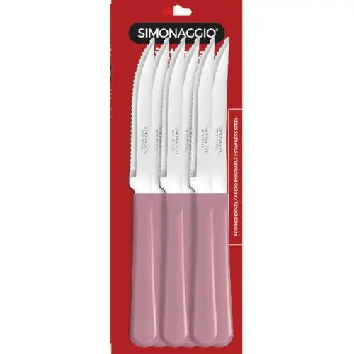 Sintonia Rosa - Faca Carne C/06 Pc