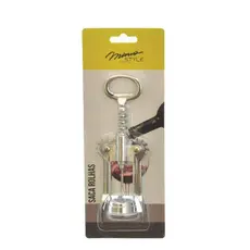 SACA ROLHA 17 CM INOX