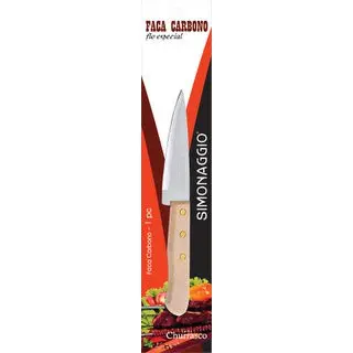 FACA CARBONO 5" ENCARTELADA