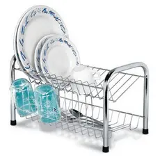 SECADOR REI C/PORTA COPOS CROM - 39,5X26X25 CMS