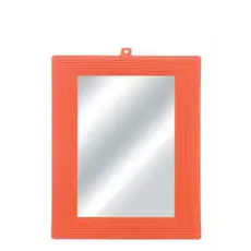 Espelho Moldura Plastica - N 14 - 14x20 Cm - Caixa C/ 12 Peças