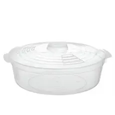 Panela de Arroz Para Microondas 2.500ml Ideal para Cozinhar Arroz Prático e Rápido