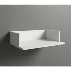 Nicho Suporte Para Micro-ondas MDF 15mm Reforçado Parede Prateleira Suspenso Organização Cozinha Cantoneira Aço