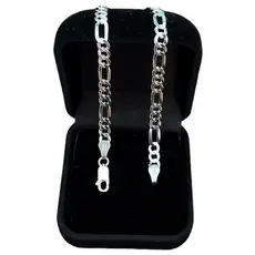 Pulseira 3x1 Masculina a Prata Legitima 925 antialérgico