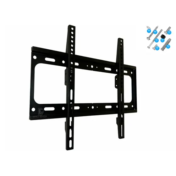 Suporte Para Tv Lcd Led Oled Qled 32 A 55 Pol Fixo Samsung LG Universal 25 32 40 42 43 47 50 52 55 polegadas