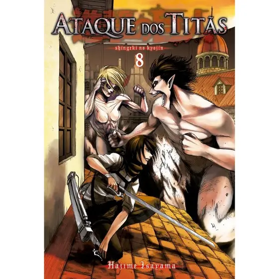 Ataque dos Titãs Vol. 8 - Panini