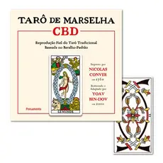 Livro Tarô de Marselha CBD (Livro + Cartas)