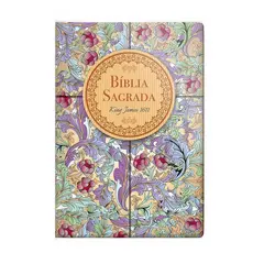 Livro -Bíblia King James 1611 Semi Luxo Cálamo e Canela - Geográfica Editora