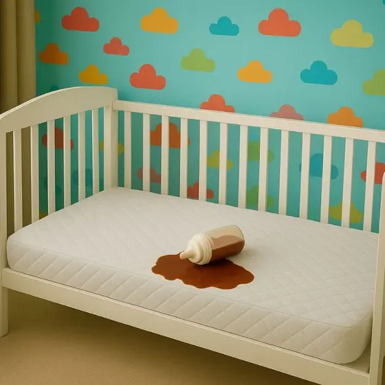 Capa Protetora Para Colchão Berço Infantil Resistente e Impermeável Quarto De Bebê