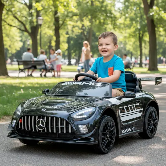 Carro Eletrico Infantil Carrinho para Crianças 2 a 5 anos Eletrica a Bateria 12v com Controle Remoto