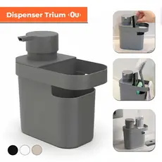 Dispenser Porta Detergente Organizador de Pia Trium 650ml Ou