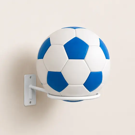 Suporte Bola Futebol Basquete Vôlei + Parafusos e Buchas Aço 16x16cm