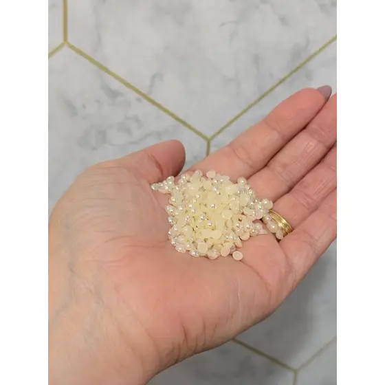 meia pérola para colagem 4mm 500 ou 1.000 peças