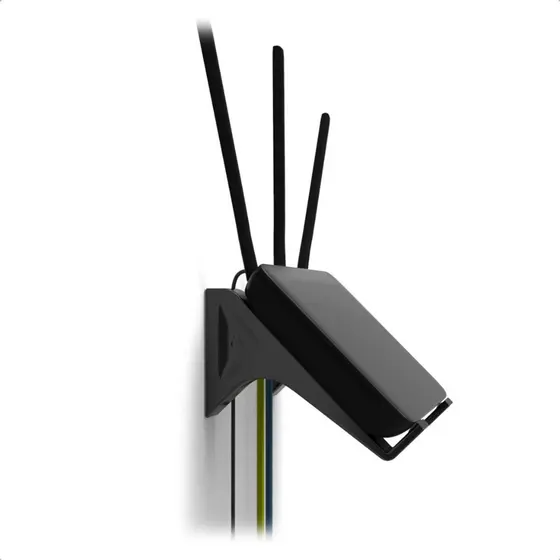 Suporte Roteador Receptor Wi-fi De Parede Universal Rw1