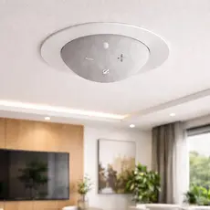 Suporte Embutir Teto Redondo Compatível Alexa Echo Dot 4 E 5