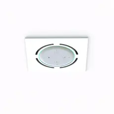 Suporte Quadrado De Embutir Teto Para Alexa Echo Dot 3