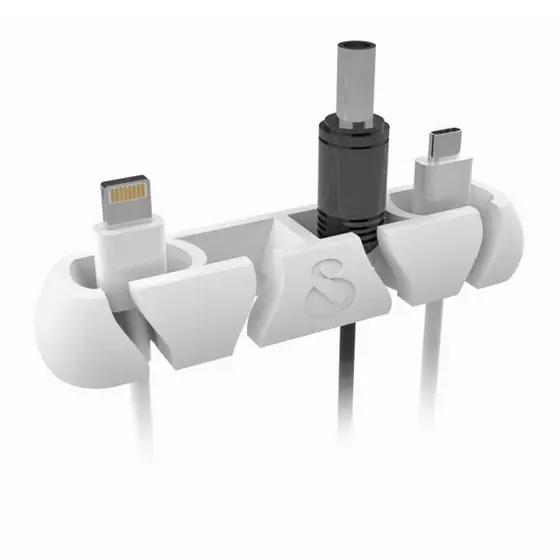 Organizador de Cabos e Fios Pendurador Adesivo