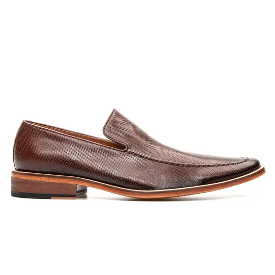 Sapato Social Masculino Mocassim Couro Legítimo Confortável Clássico Estilo Italiano Bigioni