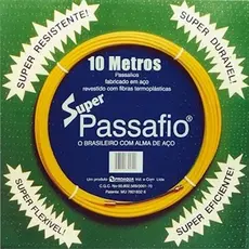 Guia Passa Fio 10 Mts Com Alma De Aço Proaqua