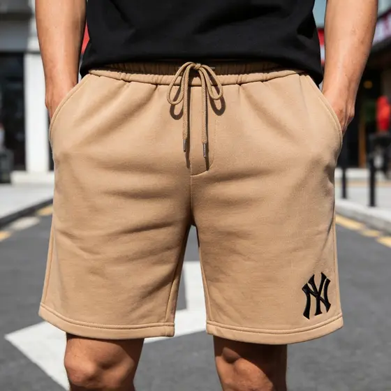 Bermuda Short Moletom Masculino Streetwear Algodão Premium