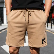 Bermuda Short Moletom Masculino Streetwear Algodão Premium