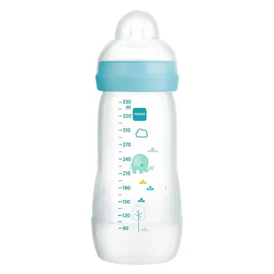 Mamadeira Mam 330ml Fashion Bottle 4m+ Azul ou Rosa 4833
