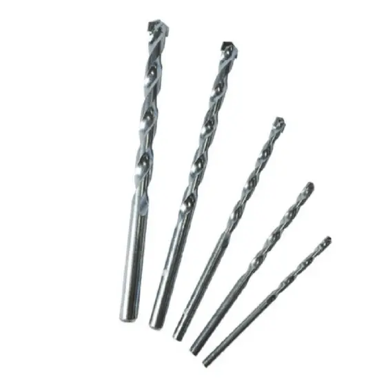 Conjunto com 5 Brocas P/ Furadeira para Concreto Vídea