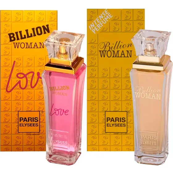 Kit Com 1 Billion Woman Love + 1 Billion Woman 100ml Paris Elysees