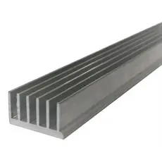 kit 2 Dissipador Aluminio Largura 4,5cm x c/ 27cm Comprimento