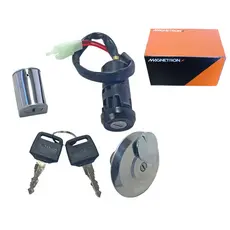 Kit Chave Ignição Cg 125 Fan 2009 2010 2011 2012 2013 (3 Peças)