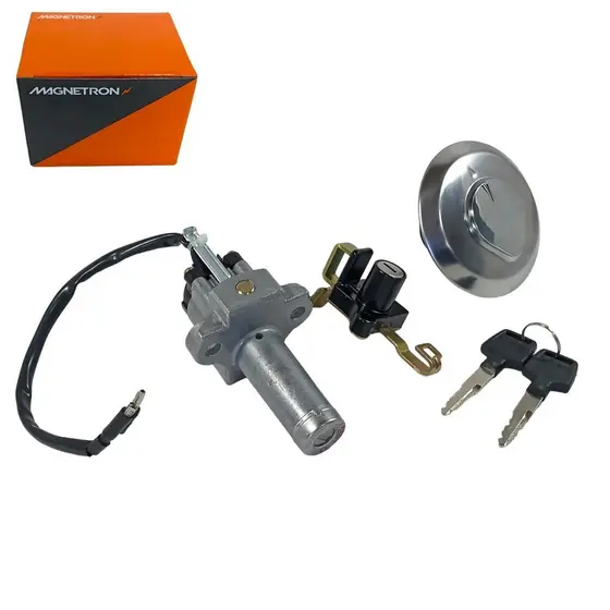 Kit Chave ignição Cbx 250 Twister 2001 2002 2003 2004 2005 (3 Peças) Chave Longa