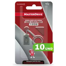 Pendrive MR.DRIVE 16GB kit com 10unidades