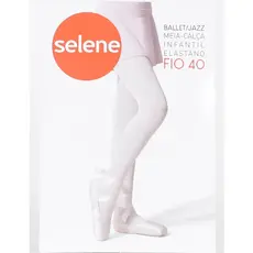 Meia-Calça Ballet Fio 40 Elastano Infantil Selene