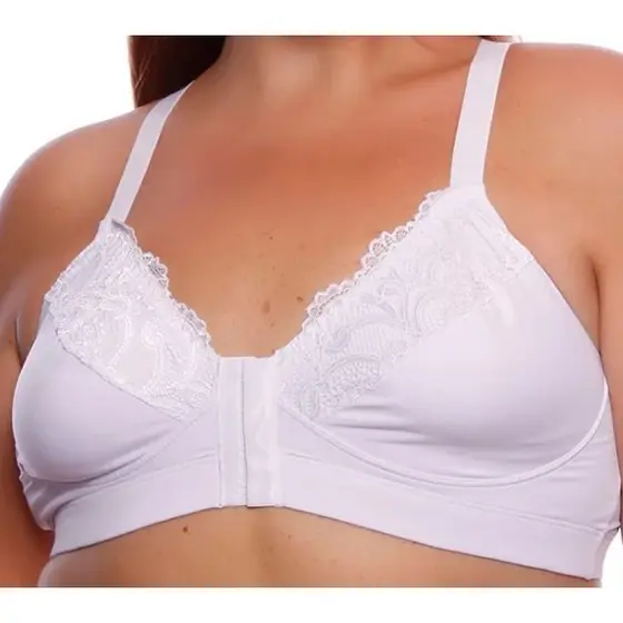 Sutiã Em Renda Nadador Sem Bojo Fecho Frontal Sensual