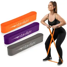 Mini Band Elastico Para Exercicios Ginastica Fisioterapia Cor Mista