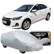 Capa Cobrir Carro Onix Sedan Lona Protetora Impermeável Sol e Chuva