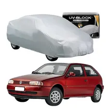 Capa Cobrir Carro Volkswagen Gol G2 - Lona Impermeável ANTI-UV Bloqueia Sol e Chuva