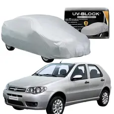 Capa Cobrir Carro Fiat Palio 2010 - Lona Impermeável Sol e Chuva UV BLOCK