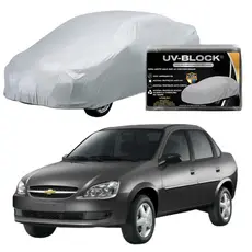 Capa Cobrir Carro Corsa Classic Lona Protetora Impermeável Sol e Chuva