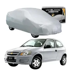 Capa Cobrir Carro Chevrolet Celta 2 Portas - Lona Impermeável ANTI-UV Bloqueia Sol e Chuva
