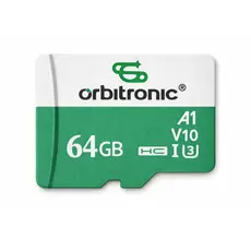 Cartão De Memória 64gb Classe 10 U3 Orbitronic